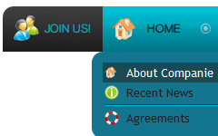 Css Menue Horizontal Anordnen css navigation vertikal klappmenue css vertical flyout menu