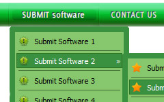 scrolldown select html Artisteer Menu Buttons