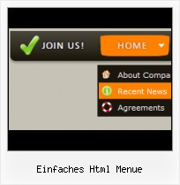 Einfaches Html Menu menue html animiertes