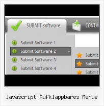 Javascript Menue Aufklappen akkordeon horizontal