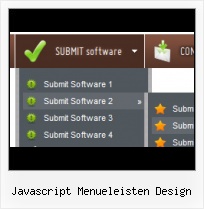 Menue Javascript html css menue ul