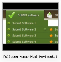 Papoo Pull Down Menue html festes menue fenster