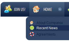 Menu Horizontal Javascript dropdown menue einfaches javascript dropdown html 4 0